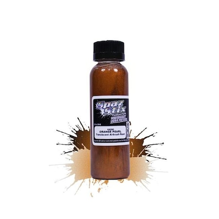 Spaz Stix Spaz Stix SZX16050 2 oz Pearl Airbrush Paint - Orange SZX16050